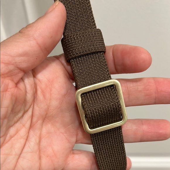 Used once - ROTHY’S Limited Edition Brown Houndstooth Mini Bag w/Crossbody Strap - Picture 3 of 11